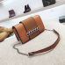  Fashion Chain Decoration Light Brown Leather Crossbody Bag