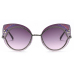  Euramerican Rhinestone Decorative Grey Plastic Sunglasses
