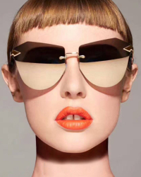  Euramerican Tawny Plastic Sunglasses