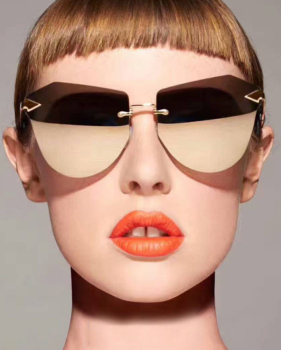  Euramerican Tawny Plastic Sunglasses