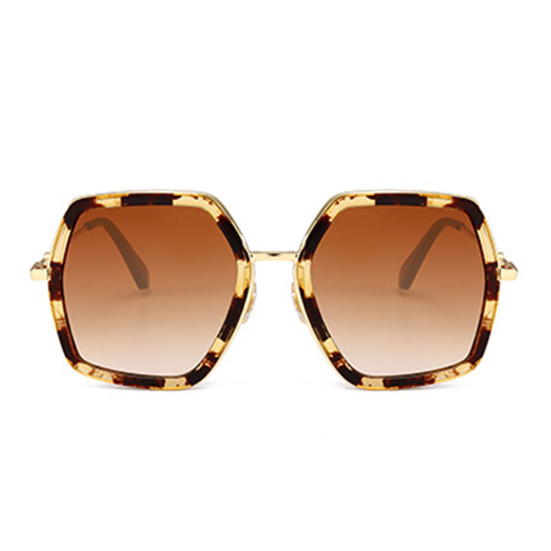  Fashion Cat s Eye Frame Design Leopard PC Sunglasses