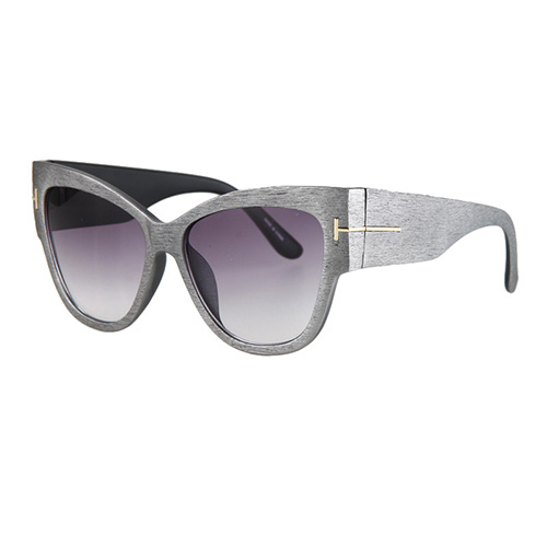 Stylish Big Frame Design Grey PC Sunglasses