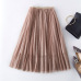 New women's style with cut-out lace skirt and loose waist a-line skirt #95066