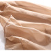 Sleeveless silk summer boutique dress belted waist train loose MIDI skirt #95052