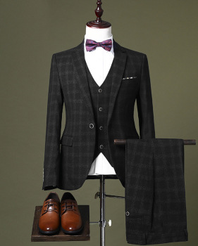 A three-piece business suit for men #95068