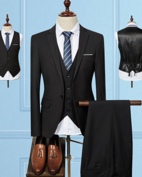 New men's blazer three-piece suit in large size #95069