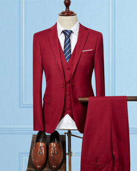 New men's blazer three-piece suit in large size #95070