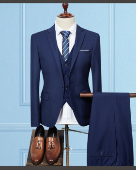 New men's blazer three-piece suit in large size #95071