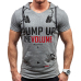 Pullovers Cotton Blends Hooded collar Short Sleeve Print Men Clothes