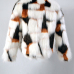  Euramerican V Neck Fur Design Coat