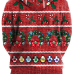  Euramerican Hooded Collar Christmas Printed Polyester Hoodies