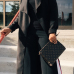  Trendy Turndown Collar Long Sleeves Black Cotton Long Wool Coat