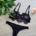 Sexy Hollow-out Black Lace Two-piece Swimwear