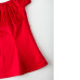 new cotton tee pink one word collar elastic sleeve t-shirt #94942